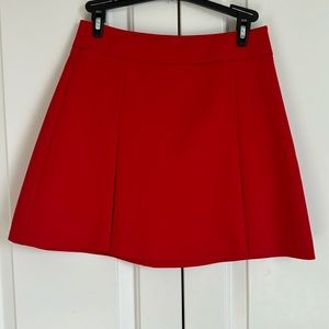 Boden Flat Front Pleat Skirt